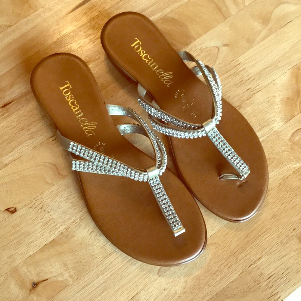 Jeweled sandals